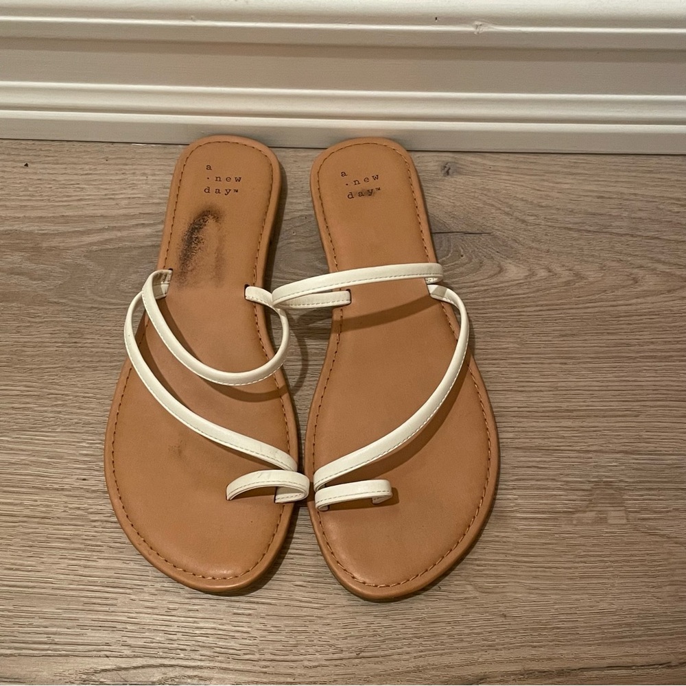 A New Day White Sandals